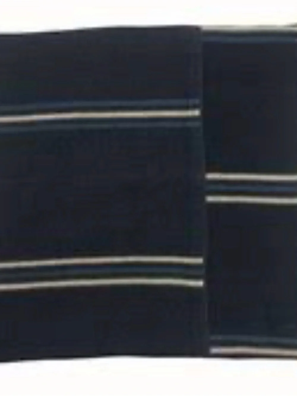 Ralph Lauren Navy Striped Pillow Case NWT 22x22 Designer Home Decor